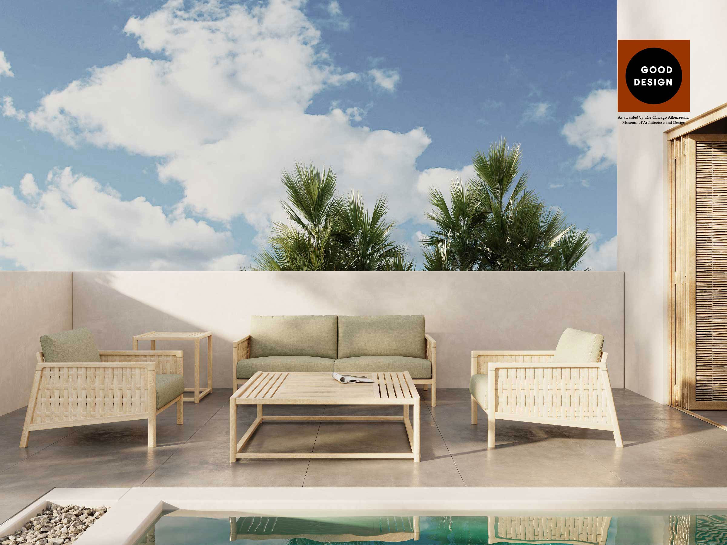Lotus Loveseat Sofa - Image 8