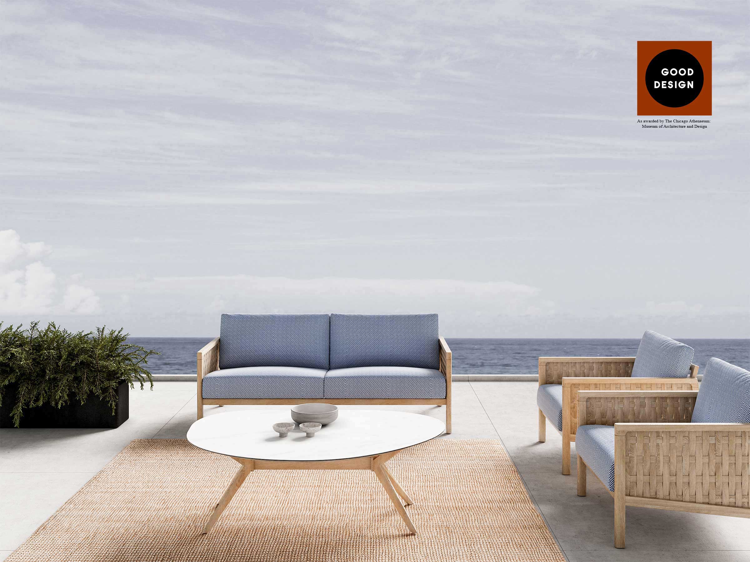Lotus Three Seater Sofa - Image 6