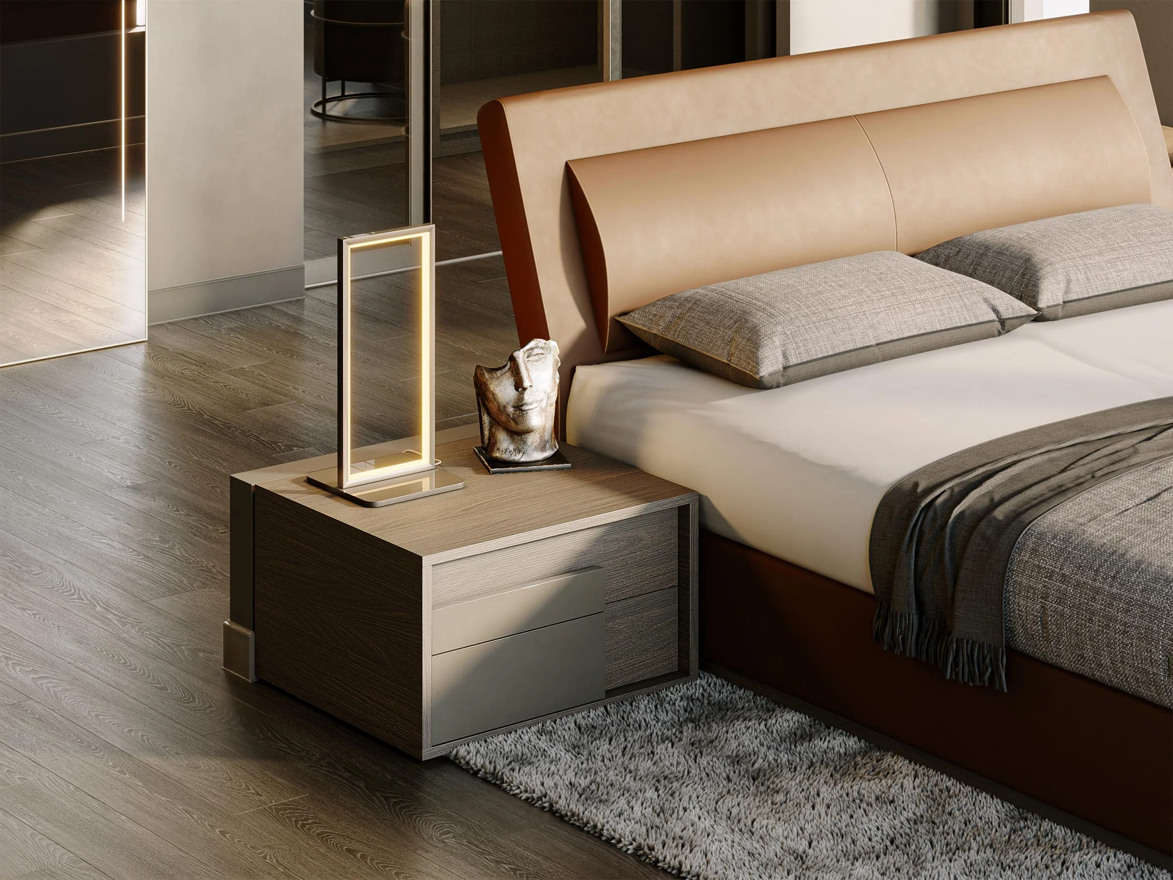 Trevo Storage Bed with Fabric Bed Frame - Image 9